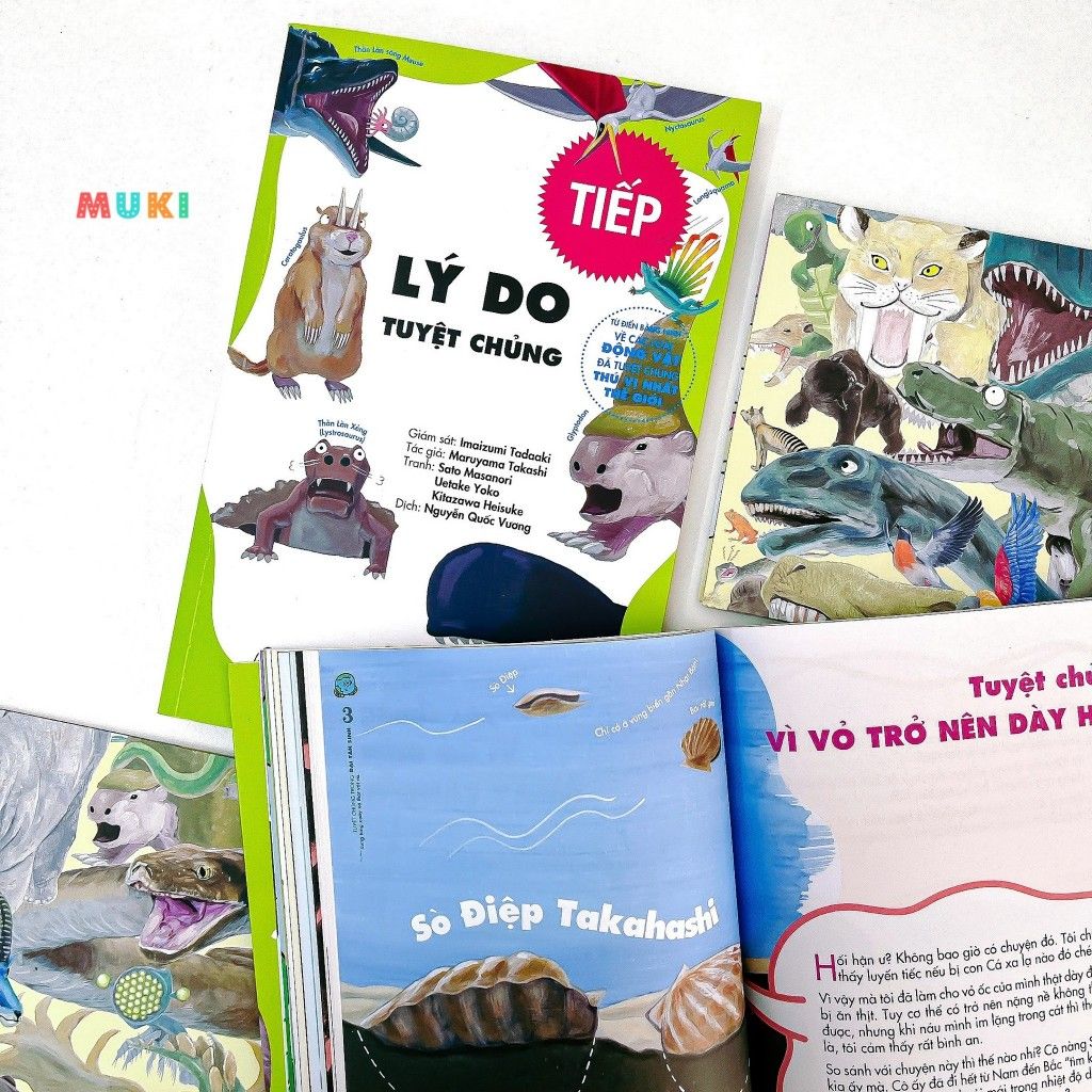  Sách Lý do tuyệt chủng 