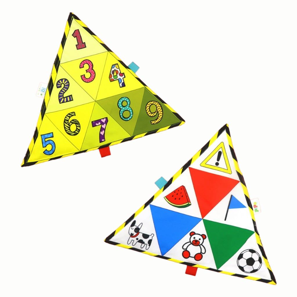  Set 4 tranh vải tummy time PiPoVietnam 