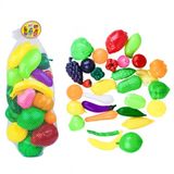  Đồ chơi mô hình trái cây rau củ quả Hoàng Thu, size to, nhựa nguyên sinh 