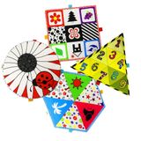  Set 4 tranh vải tummy time PiPoVietnam 