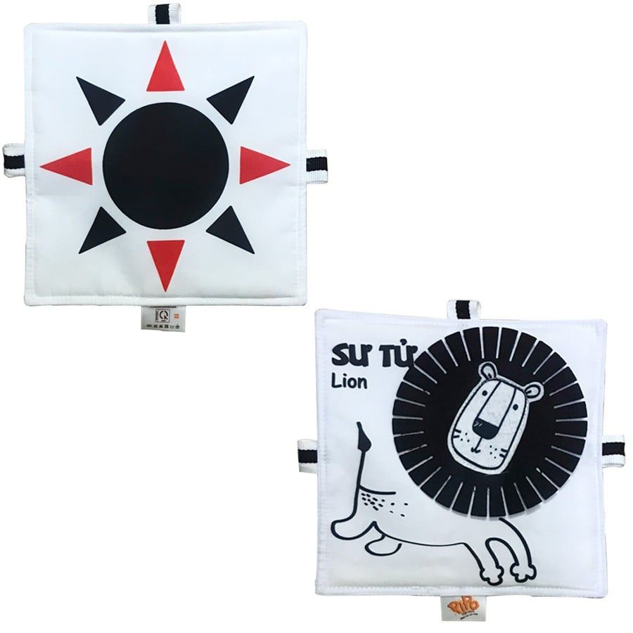  Bộ thẻ vải đa tương tác PiPoVietnam, nhiều chất liệu vải 