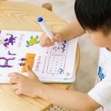  Sách luyện viết, học tiếng Việt Learn Me Lalala Baby,  bôi xóa được, tặng kèm 5 bút + cục bôi 