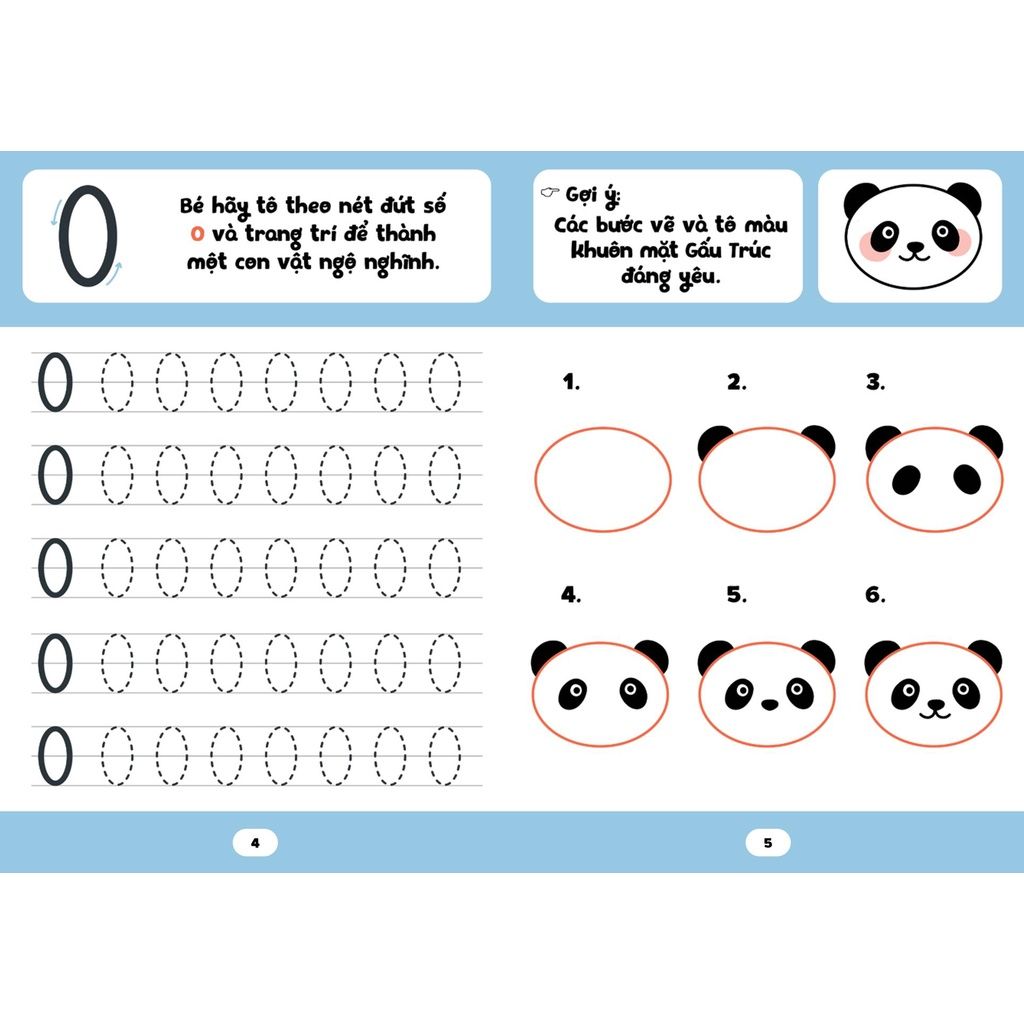  Bộ 16 cuốn sách tập tô màu, luyện viết, học chữ, học số,  câu đố tư duy 