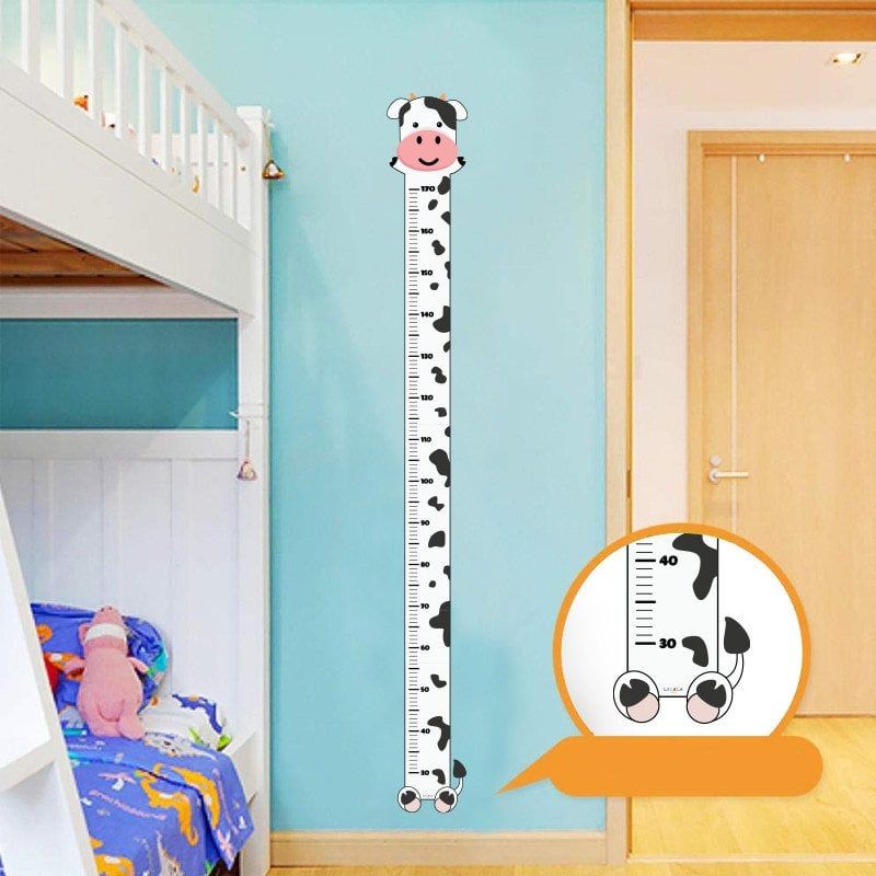  Thước đo chiều cao Lalala baby - dạng decal dán tường không phai màu 