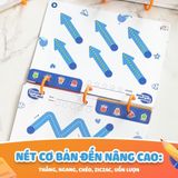  Sách luyện cầm viết Shape Me Lalala Baby, bôi xóa được, tặng kèm 5 bút + cục bôi 