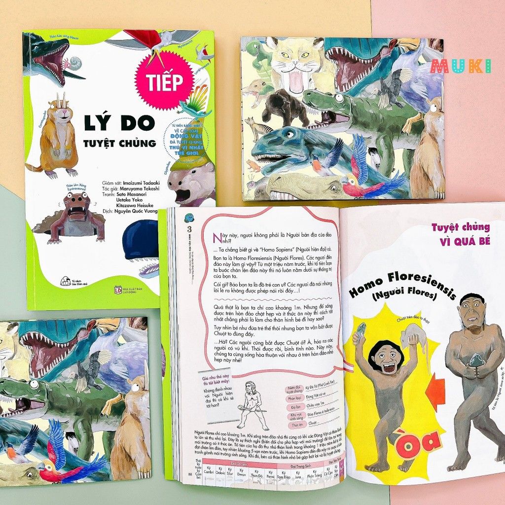  Sách Lý do tuyệt chủng 