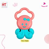  Set 4 đồ chơi lục lạc cho bé HT7554, nhựa nguyên sinh Hoàng Thu 