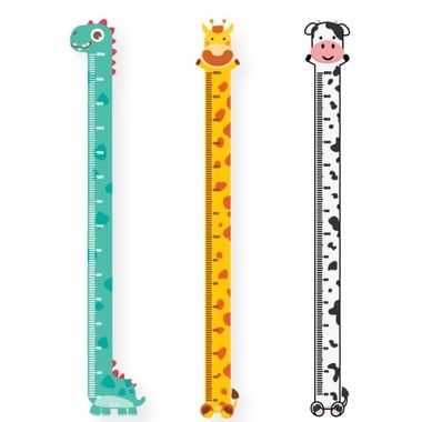  Thước đo chiều cao Lalala baby - dạng decal dán tường không phai màu 