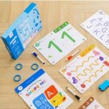  Sách luyện cầm viết Shape Me Lalala Baby, bôi xóa được, tặng kèm 5 bút + cục bôi 