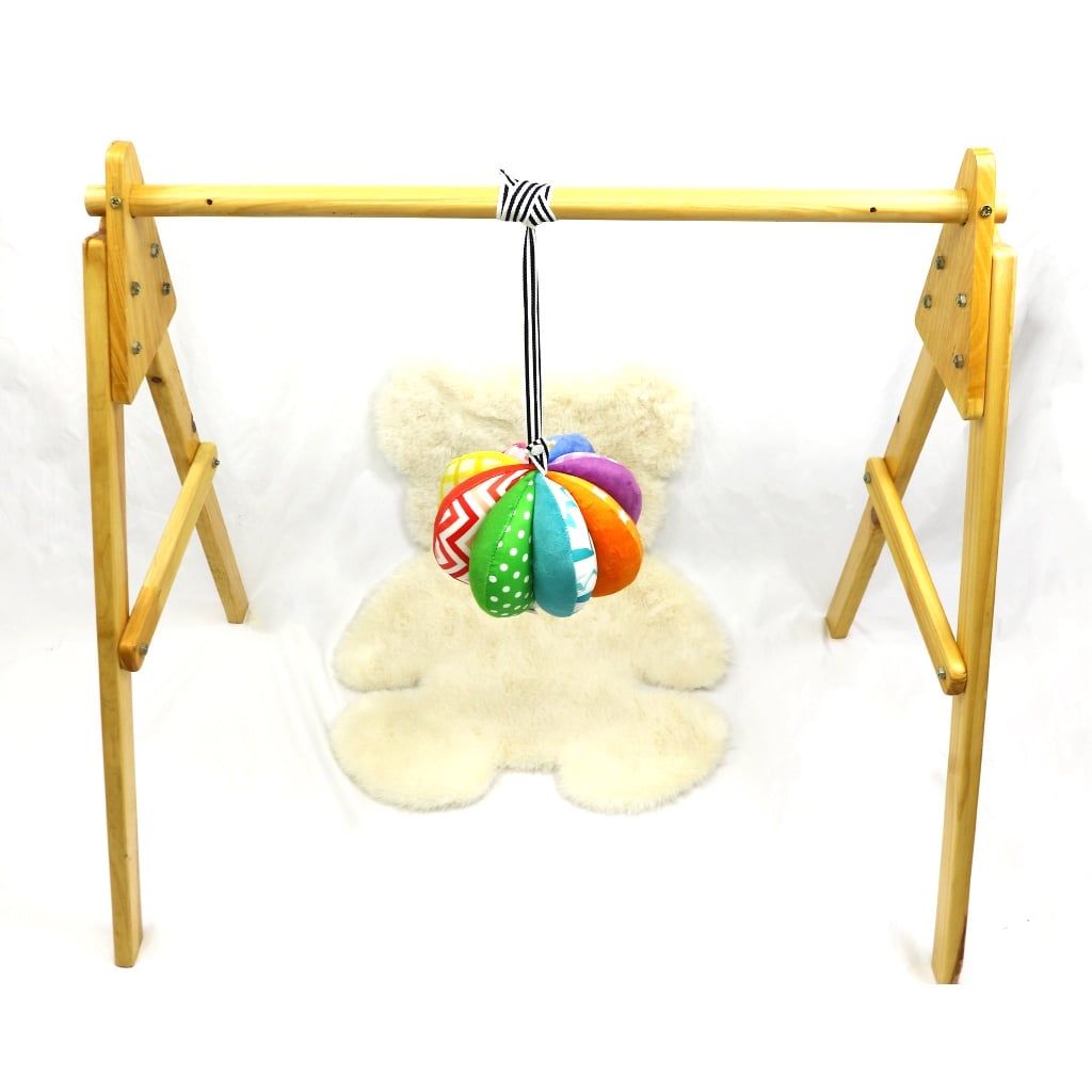  Bóng múi luyện chân montessori Cầu Vồng PiPoVietnam, có dây treo 