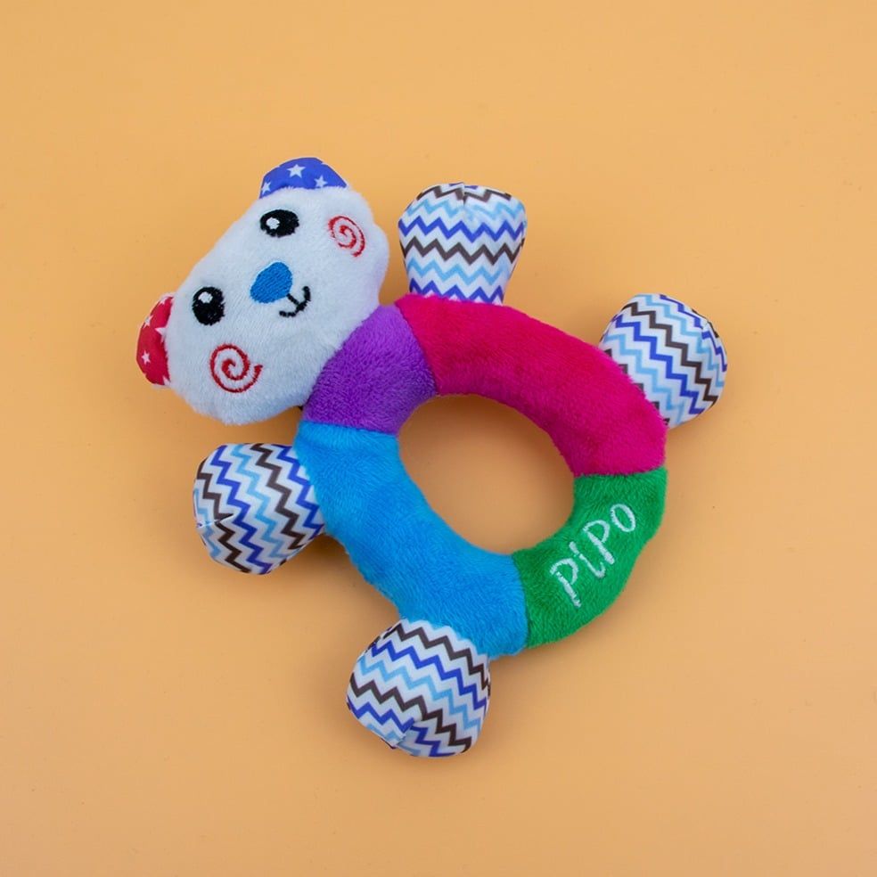  Lục lạc vải cầm tay hình gấu trắng PiPo Vietnam 