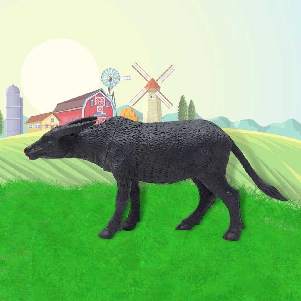  Đồ chơi mô hình 10 ĐỘNG VẬT NUÔI Hoàng Thu Việt Nam HT7504 