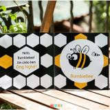  Sách Ehon song ngữ kích thích thị giác Black and White books, cho bé 0-3 tuổi 