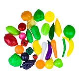  Đồ chơi mô hình trái cây rau củ quả Hoàng Thu, size to, nhựa nguyên sinh 