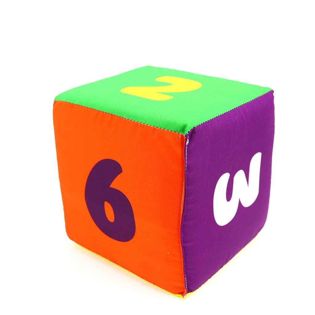  Khối xí ngầu vải PiPoVietnam giúp con thích thú học màu sắc, số đếm 