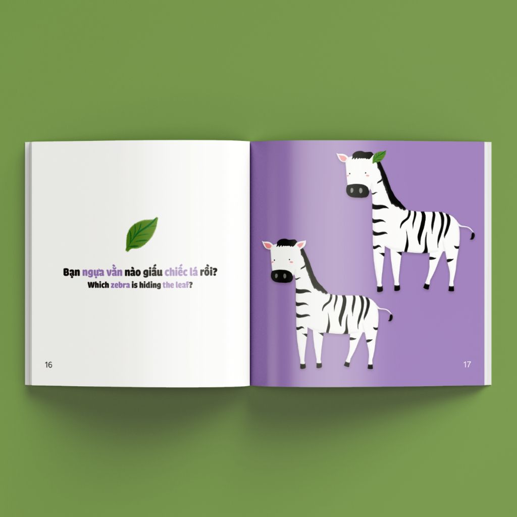  Sách Ehon - Combo Ai giấu cái gì - Dành cho trẻ từ 0 - 4 tuổi 
