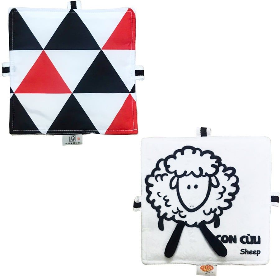  Bộ thẻ vải đa tương tác PiPoVietnam, nhiều chất liệu vải 