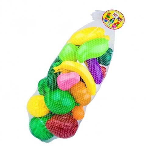  Đồ chơi mô hình trái cây rau củ quả Hoàng Thu, size to, nhựa nguyên sinh 
