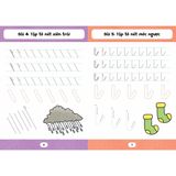  Bộ 16 cuốn sách tập tô màu, luyện viết, học chữ, học số,  câu đố tư duy 