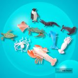  Đồ chơi mô hình 10 ĐỘNG VẬT BIỂN Hoàng Thu HT7506 