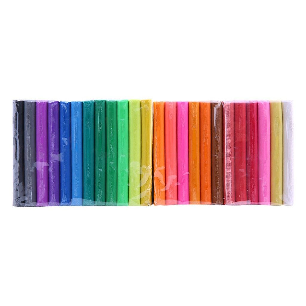  Đất nặn gốc dầu Nara Thái Lan 24 màu, 500g, an toàn cho bé, không bị khô 