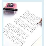  Con lăn phép tính tặng kèm mực, hỗ trợ học toán cộng trừ nhân chia 