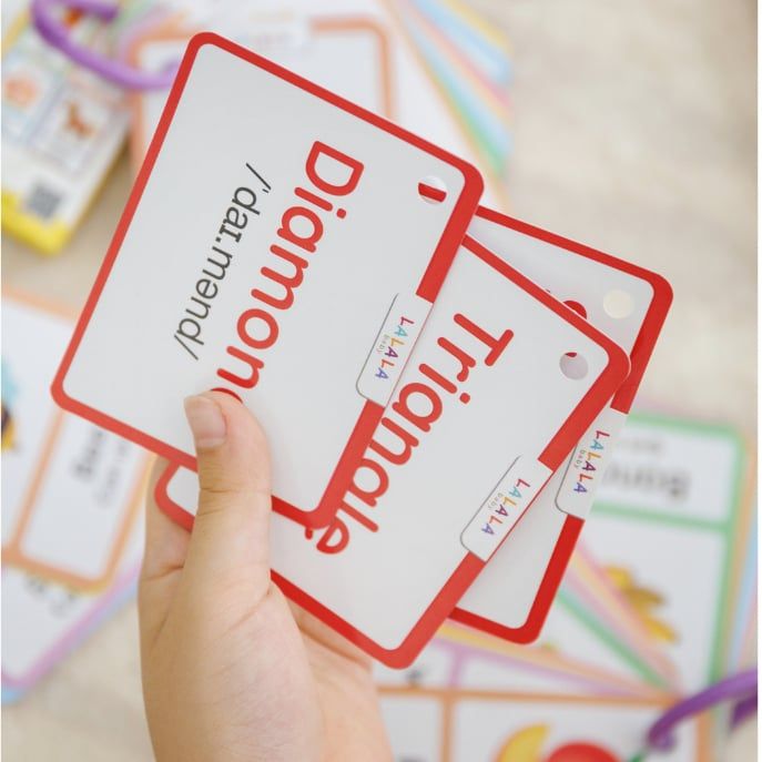  Thẻ học Mini Flashcard song ngữ Anh - Việt nhiều chủ đề 