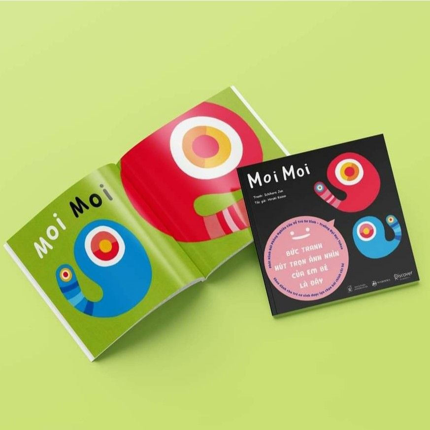  Sách Ehon Set 3 cuốn Moi Moi và những người bạn 