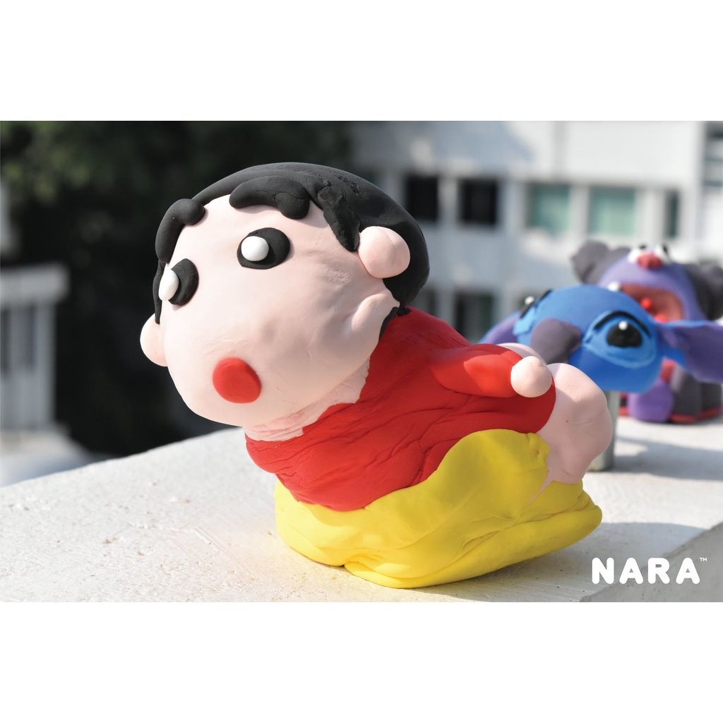  Túi đất nặn Nara Premium Thái Lan, không khô suốt 3 năm,  không dính tay, 150g 