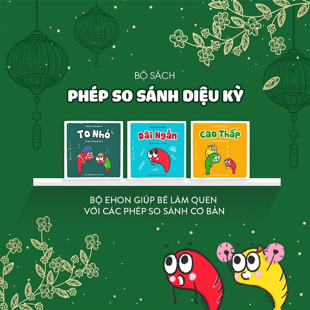  Bộ 3 sách Ehon Wabook  