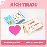  Bộ thẻ flashcard Lalala Baby, song ngữ chuẩn phương pháp Glenn Doman 