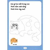  Bộ 16 cuốn sách tập tô màu, luyện viết, học chữ, học số,  câu đố tư duy 