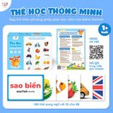  Bộ thẻ flashcard Lalala Baby, song ngữ chuẩn phương pháp Glenn Doman 