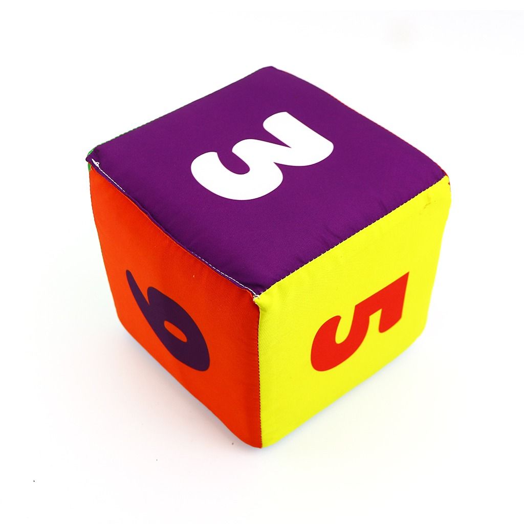  Khối xí ngầu vải PiPoVietnam giúp con thích thú học màu sắc, số đếm 