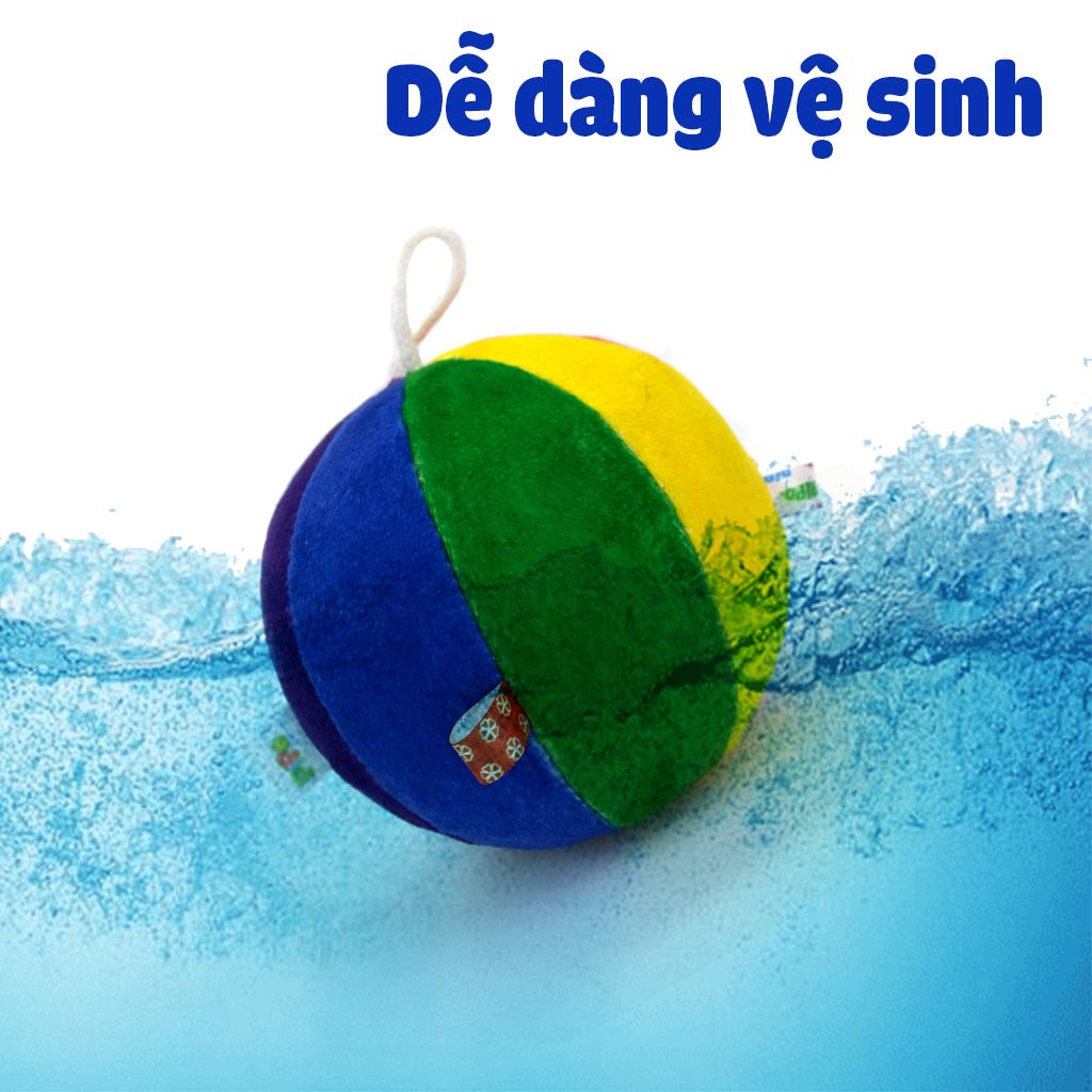  Bóng vải 8 múi rainbow Pipovietnam cho bé từ 6 tháng 