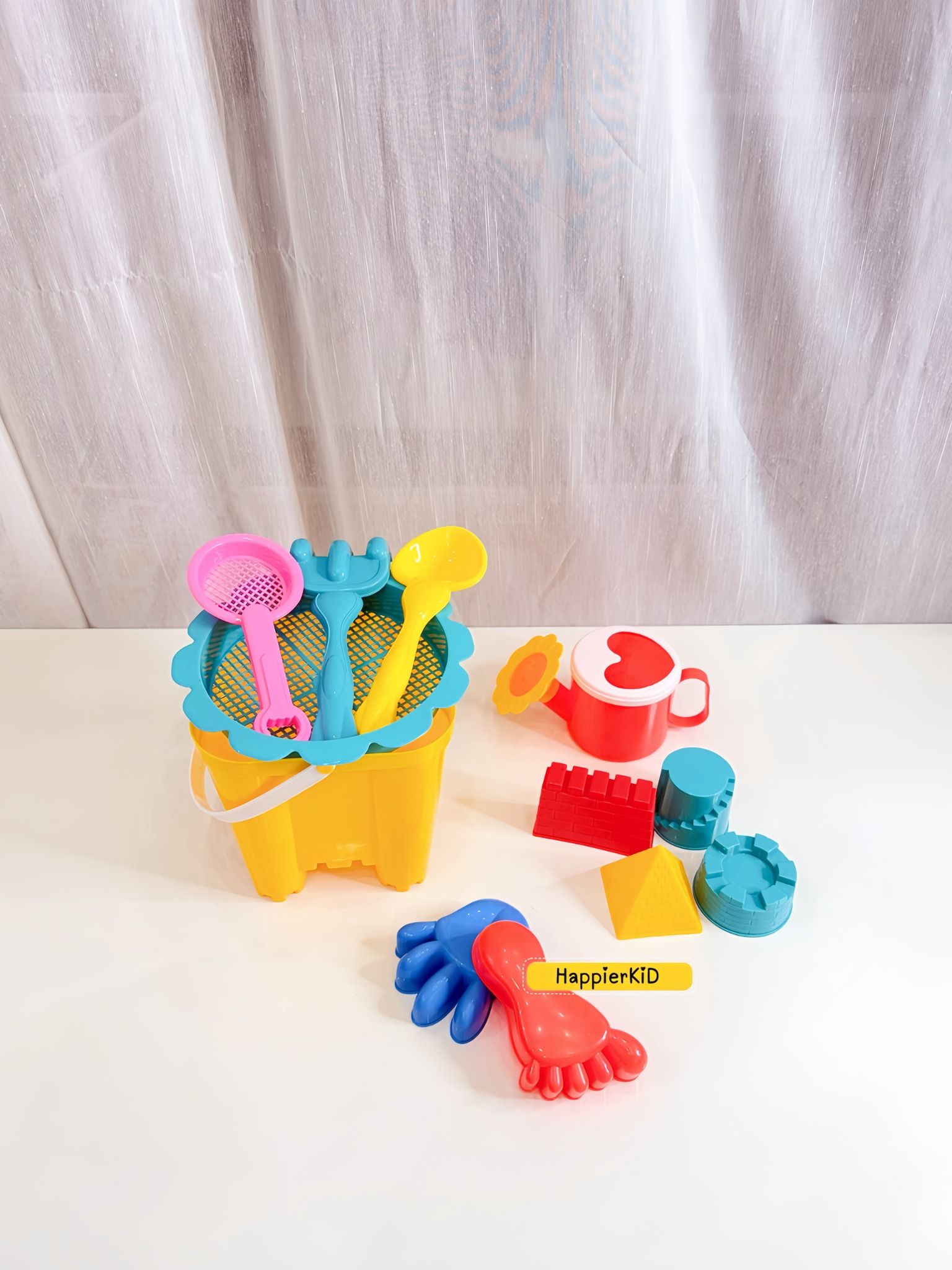  Xô lâu đài 4 góc có rổ HT7791 