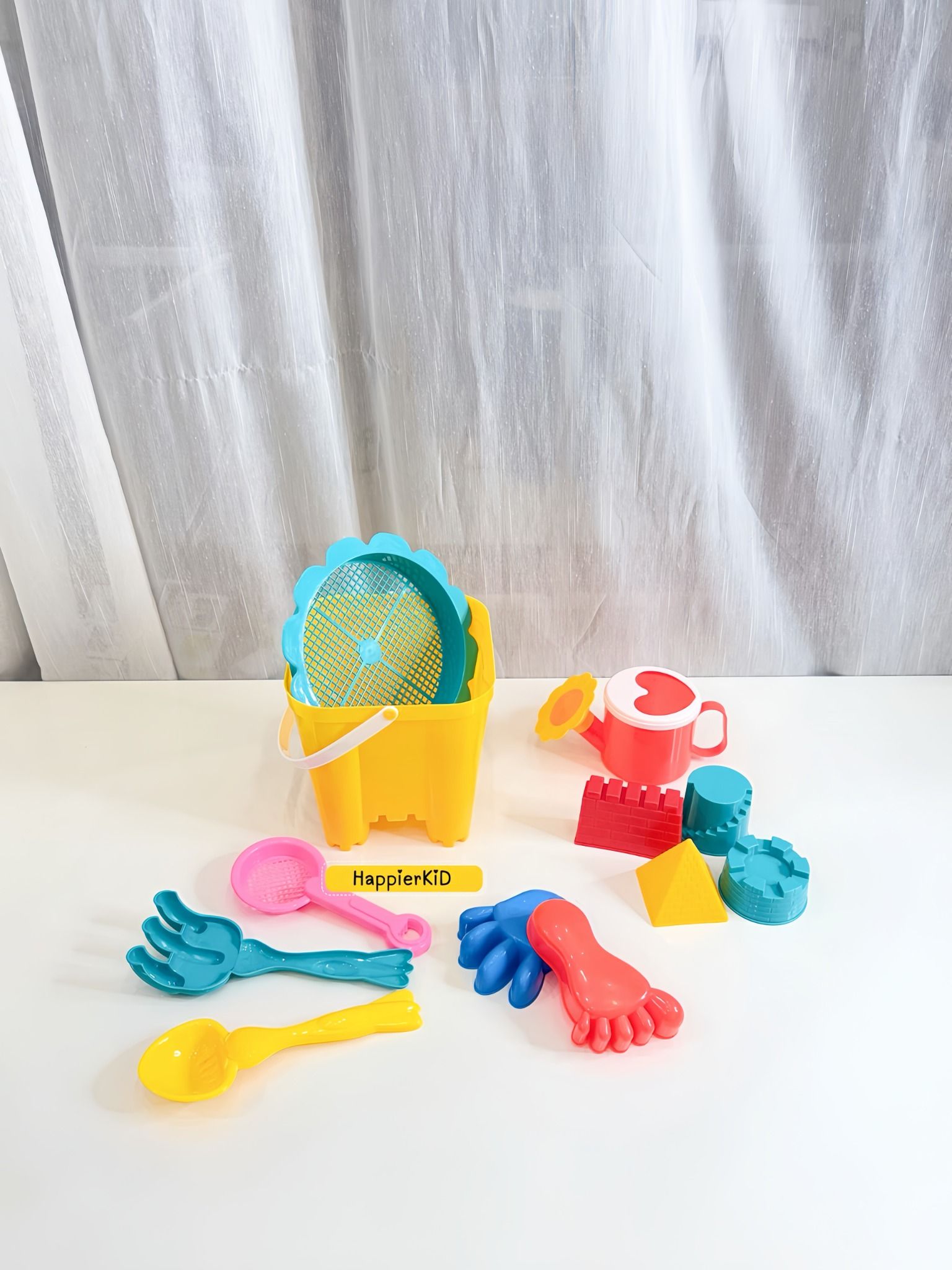  Xô lâu đài 4 góc có rổ HT7791 