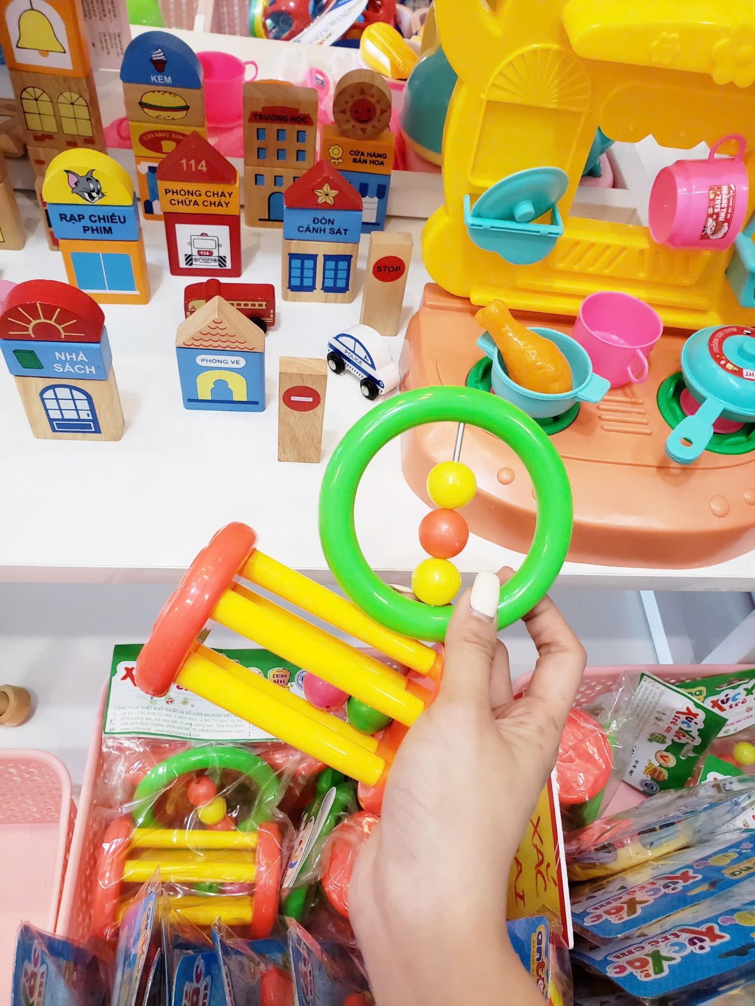  Xúc xắc trẻ em lồng hợp Antona 