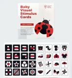  Bộ 20 thẻ 2 mặt kích thích thị giác cho bé 0-18 tháng 