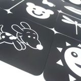  Bộ 20 thẻ 2 mặt kích thích thị giác cho bé 0-18 tháng 