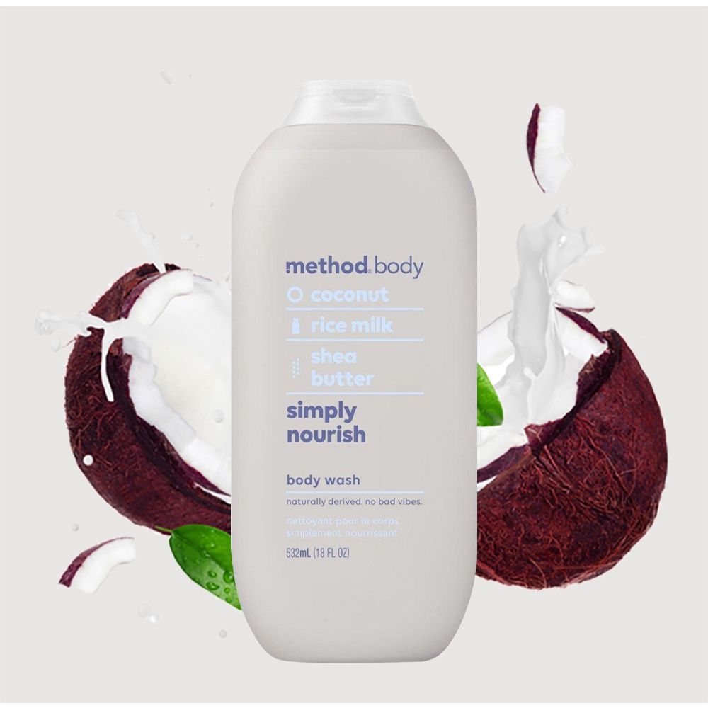 Sữa Tắm Hữu Cơ Tự Nhiên Method Body Simply Nourish Body Wash 532ml
