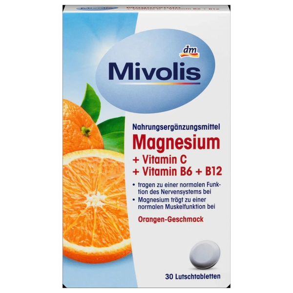  Viên ngậm bổ sung Magie, vitamin C, B6, B12 30 viên 