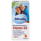  Viên uống Vitamin D3 Mivolis bổ xương khớp 1000 I.E 