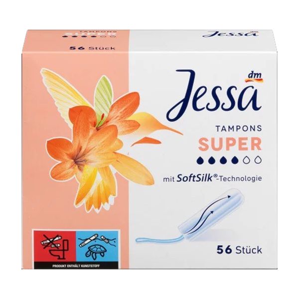  Tampons Original Super, 56 chiếc - băng vệ sinh dạng nút 