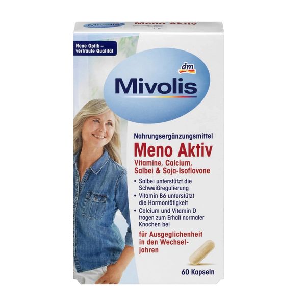  Viên uống cân bằng nội tiết tố nữ Mivolis Meno Aktiv Kapseln 60viên 