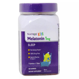  Kẹo dẻo giúp bé ngủ ngon Natrol Kids Melatonin 1mg 180 Gummies 