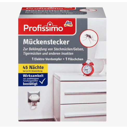  Máy đuổi muỗi profissimo mückenstecker nachfüllpack 1st kèm tinh dầu 