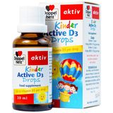  Siro hỗ trợ xương chắc khỏe, hấp thu Canxi Kinder Active D3 Drops 