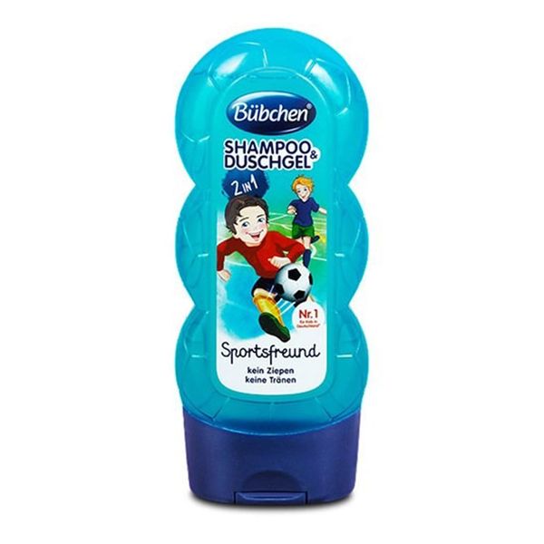  SỮA TẮM GỘI Bubchen 2IN1 KIDS SPORT -A 230 ML 