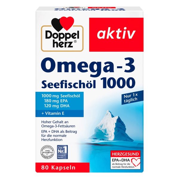  Viên Nang Dầu Cá Doppelherz Omega 3 Seefischol 1000 